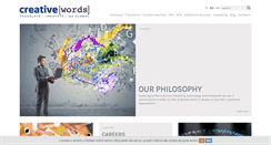 Desktop Screenshot of creative-words.com